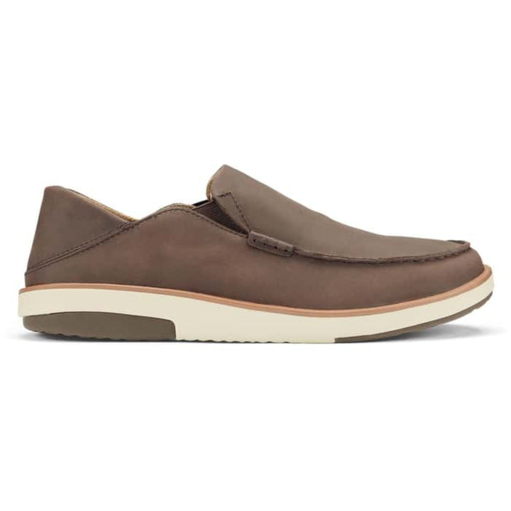 Olukai Kalia Dark Wood Men's Slip Ons
