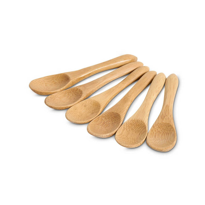 Mini Wooden Condiment Spoon Set