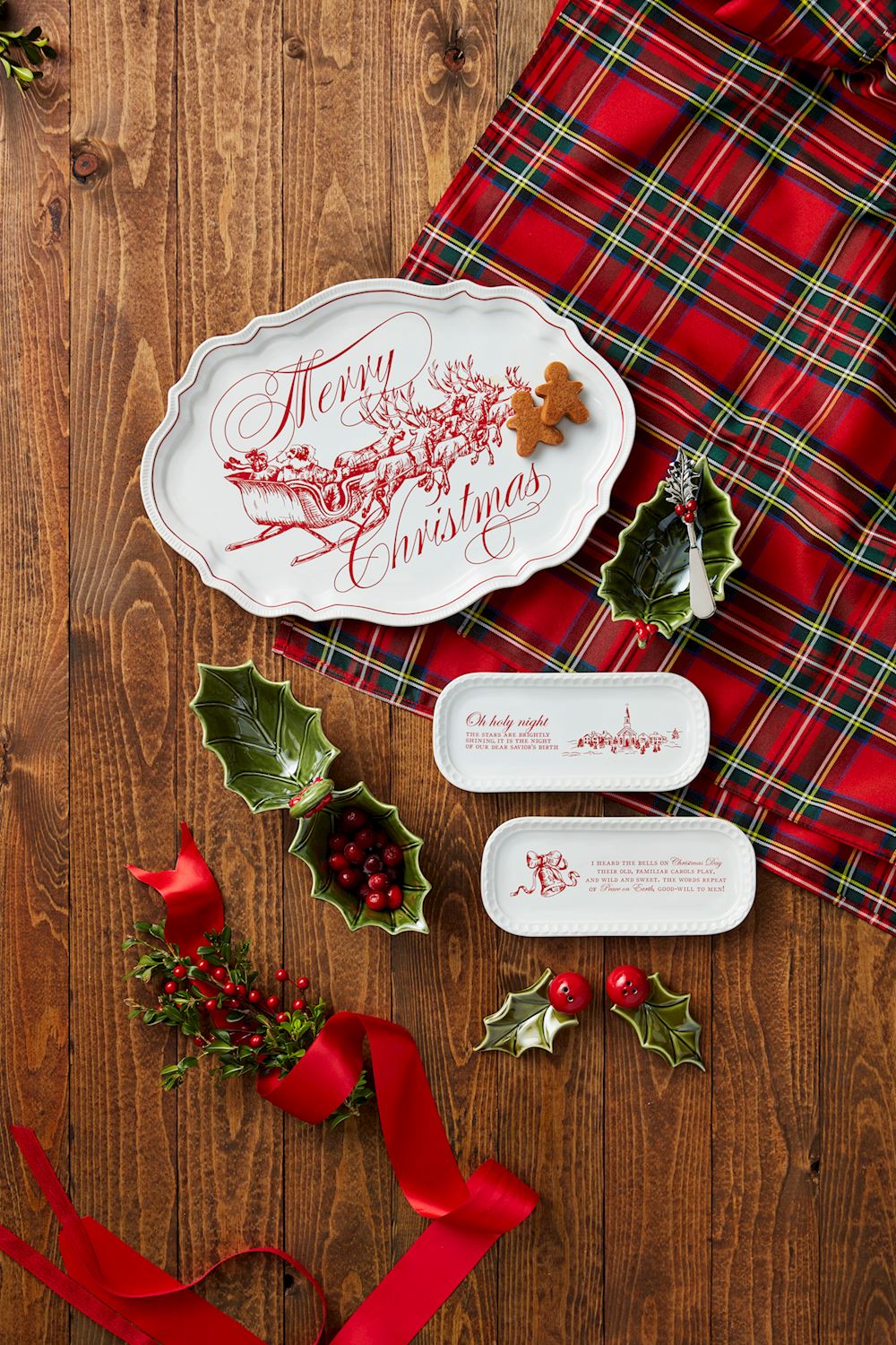 A Vintage Christmas Refined Platter