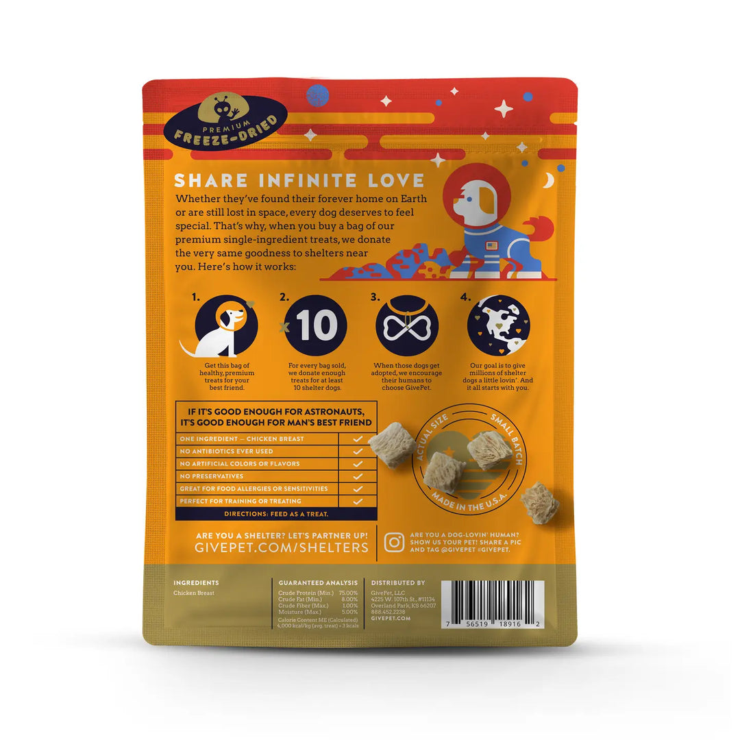 Givepet Mars Rover Dog treats