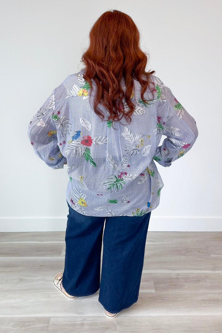 Hibiscus Daydream Top Curvy