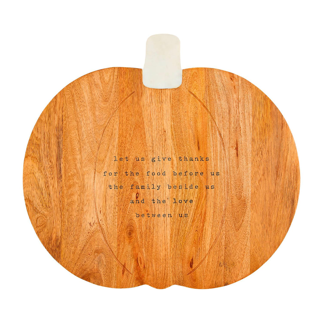 Let Us Give Thanks Pumpkin Lazy Susan