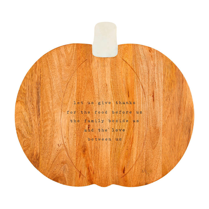 Let Us Give Thanks Pumpkin Lazy Susan