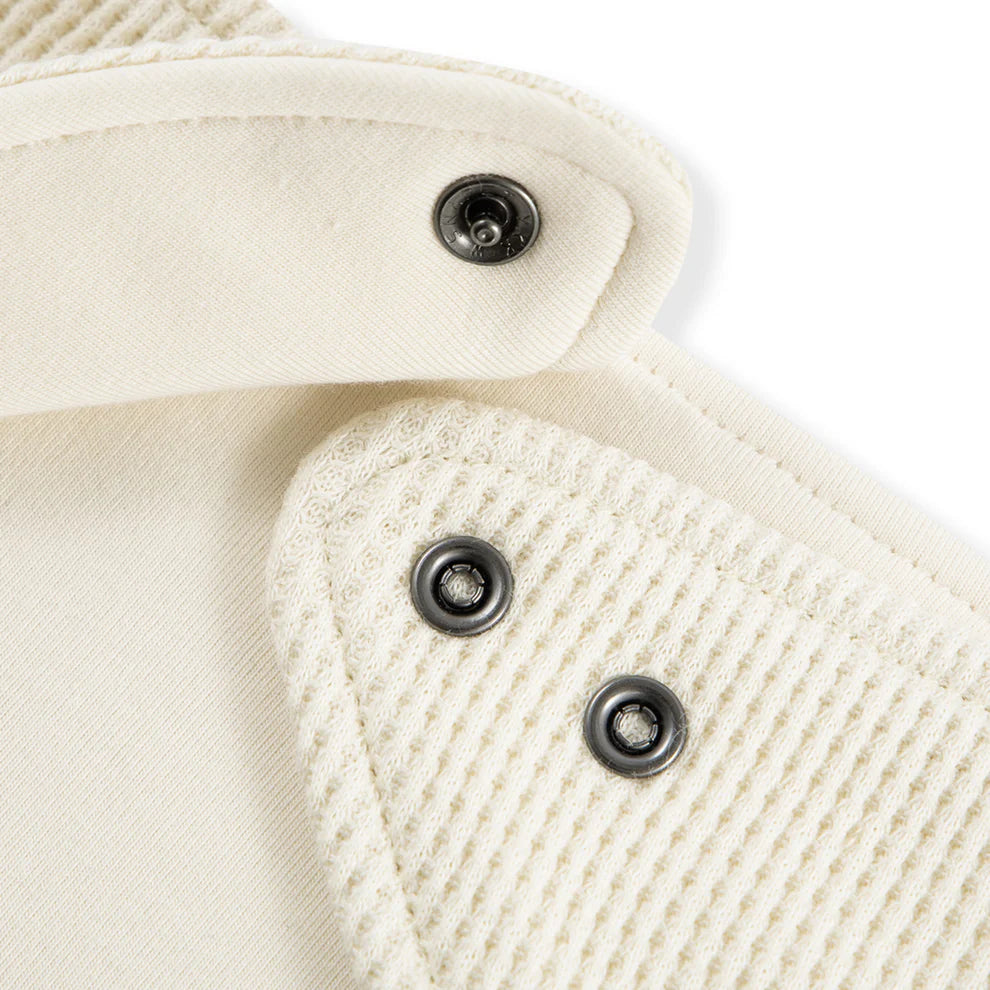 Milkbarn Vanilla Waffle Kerchief Bib