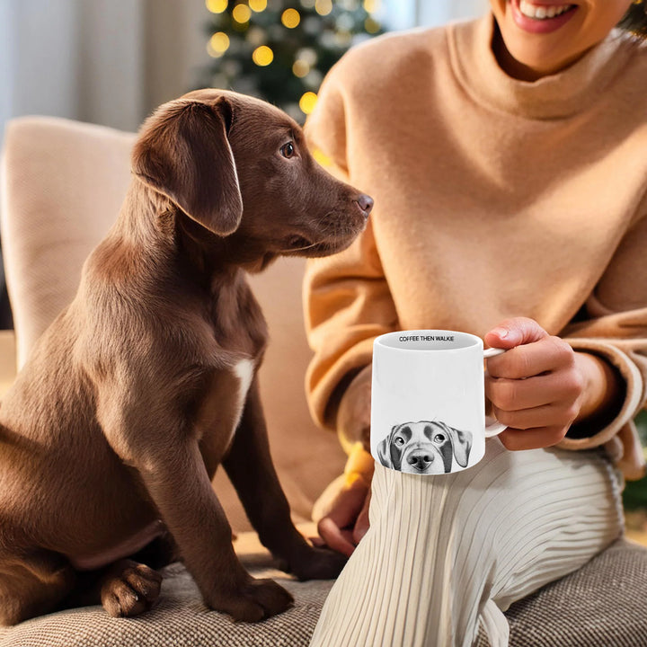 Coffee Then Walkie Dog Mug