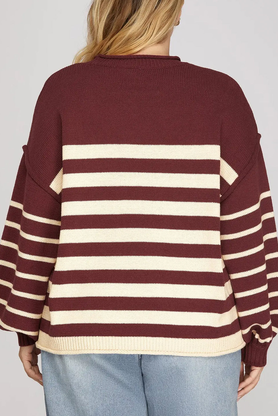 Burgundy Bliss Sweater