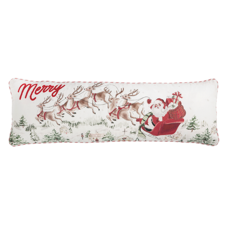 Merry Christmas To All Long Pillow