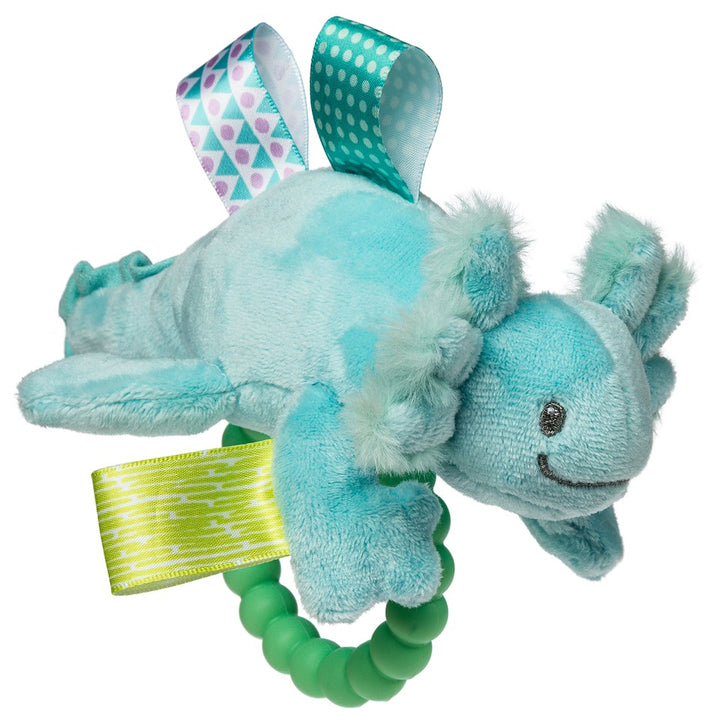 Taggies Lizzy Axolotl Teether Rattle