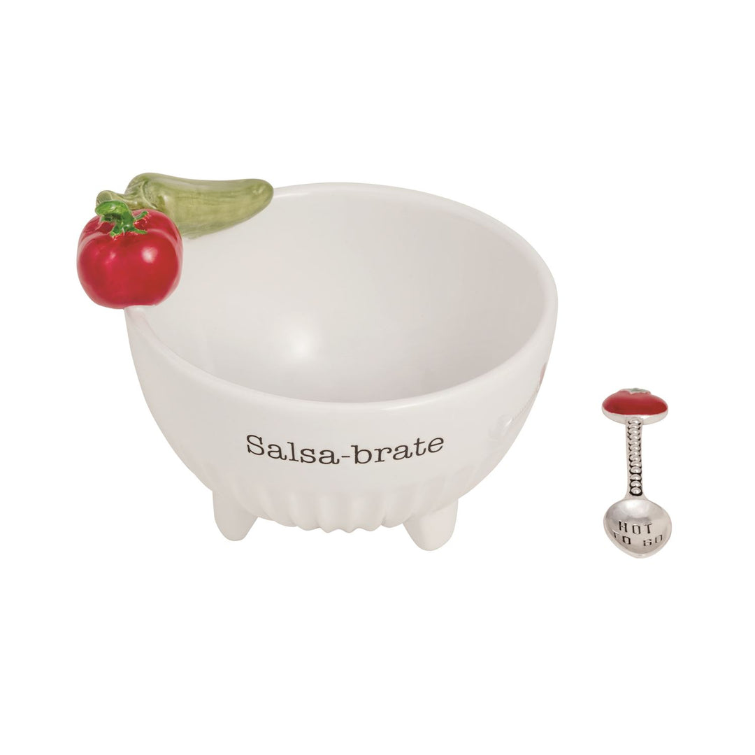 Salsa-Brate Dip Bowl