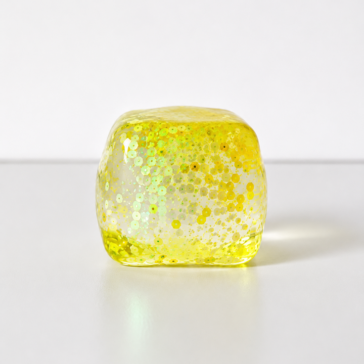 Glitter Squishy Cube