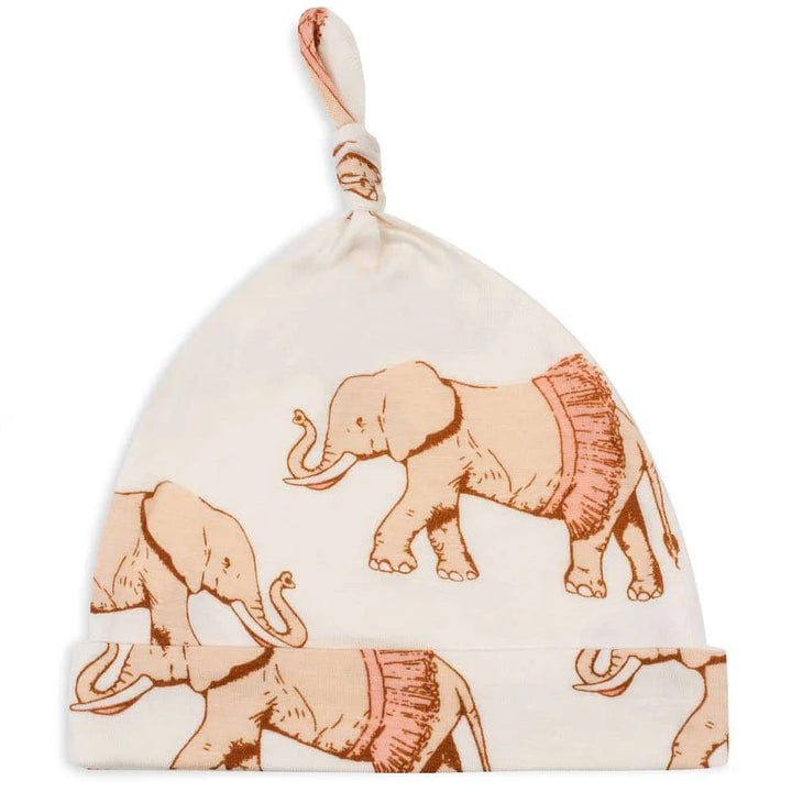 Tutu Elephant Knotted Beanie Hat