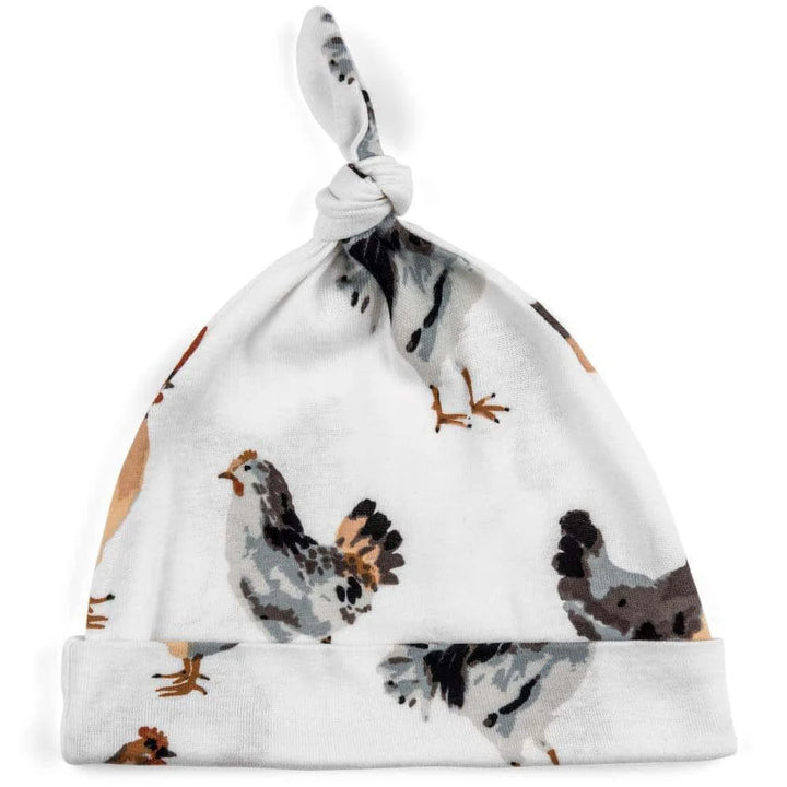 Chicken Cotton Knotted Beanie Hat