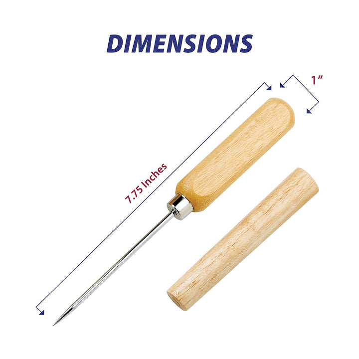 Wood Handle Ice Pick