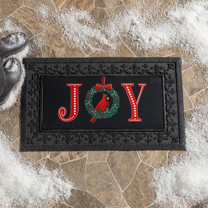 Joy Wreath Sassafras Mat