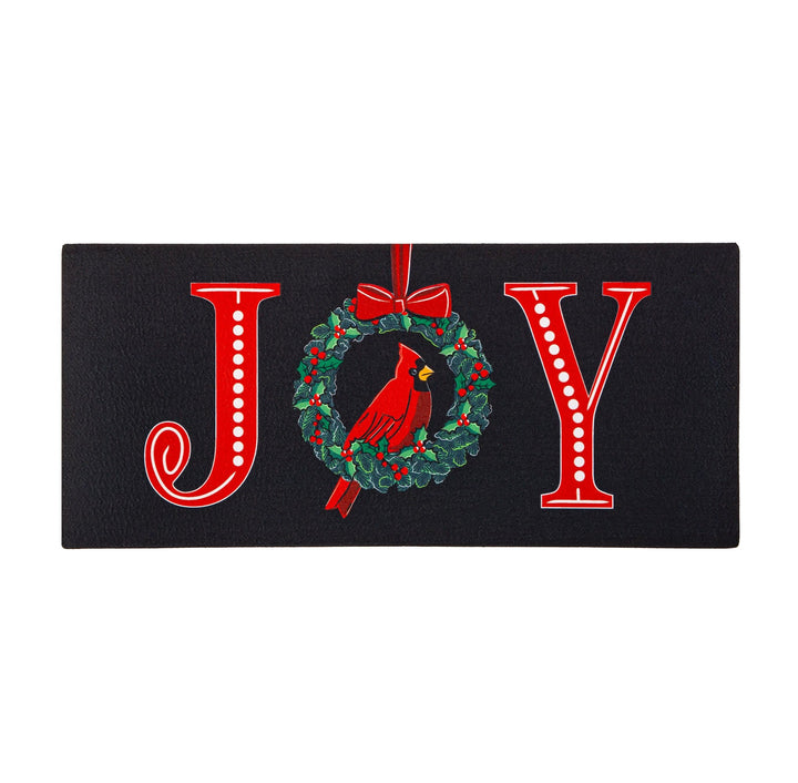 Joy Wreath Sassafras Mat