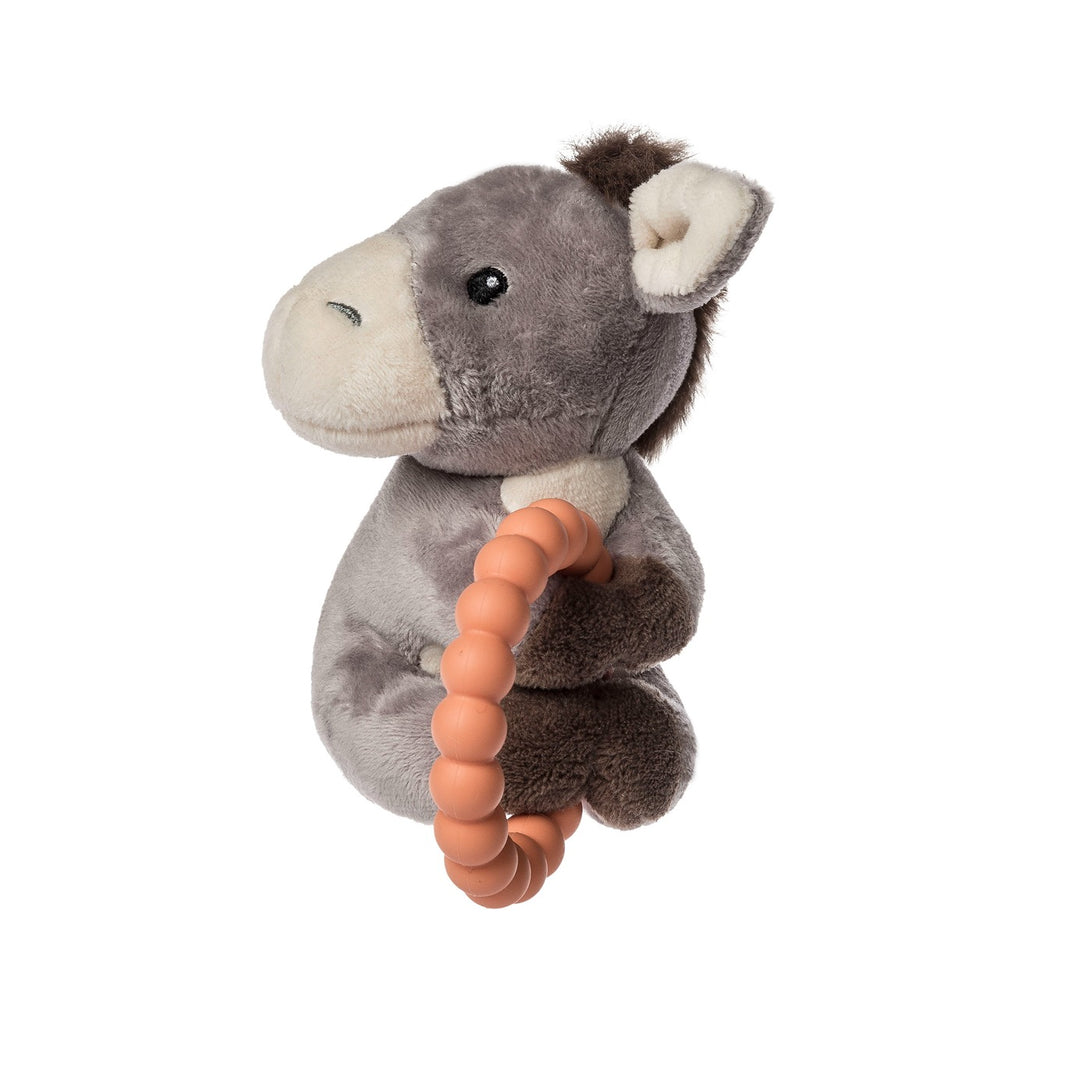 Dusty Donkey Teether Rattle