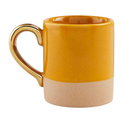 Mustard Color Blocked Mug