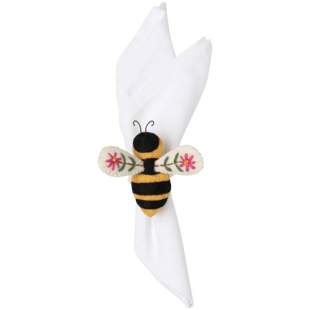 Spring Garden Felt Napkin Ring
