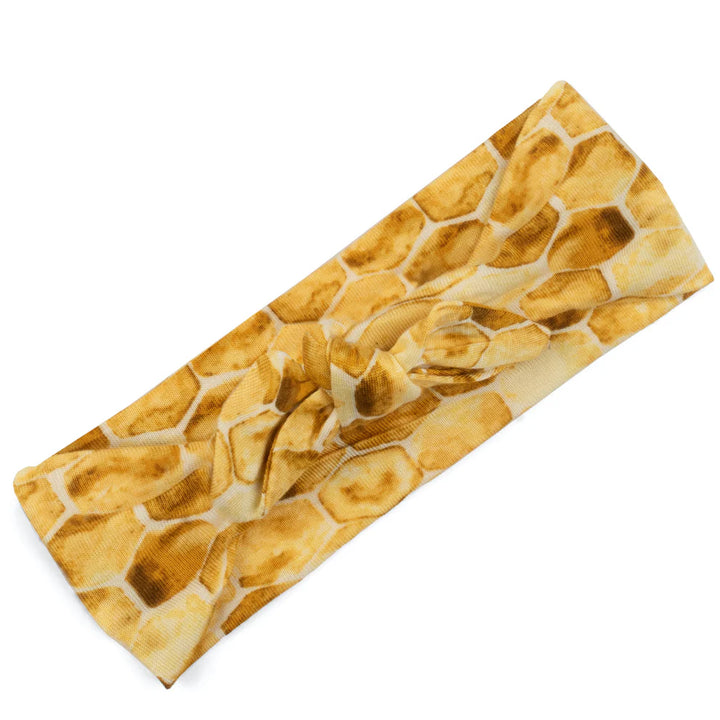 Honeycomb Bamboo Knotted Headband