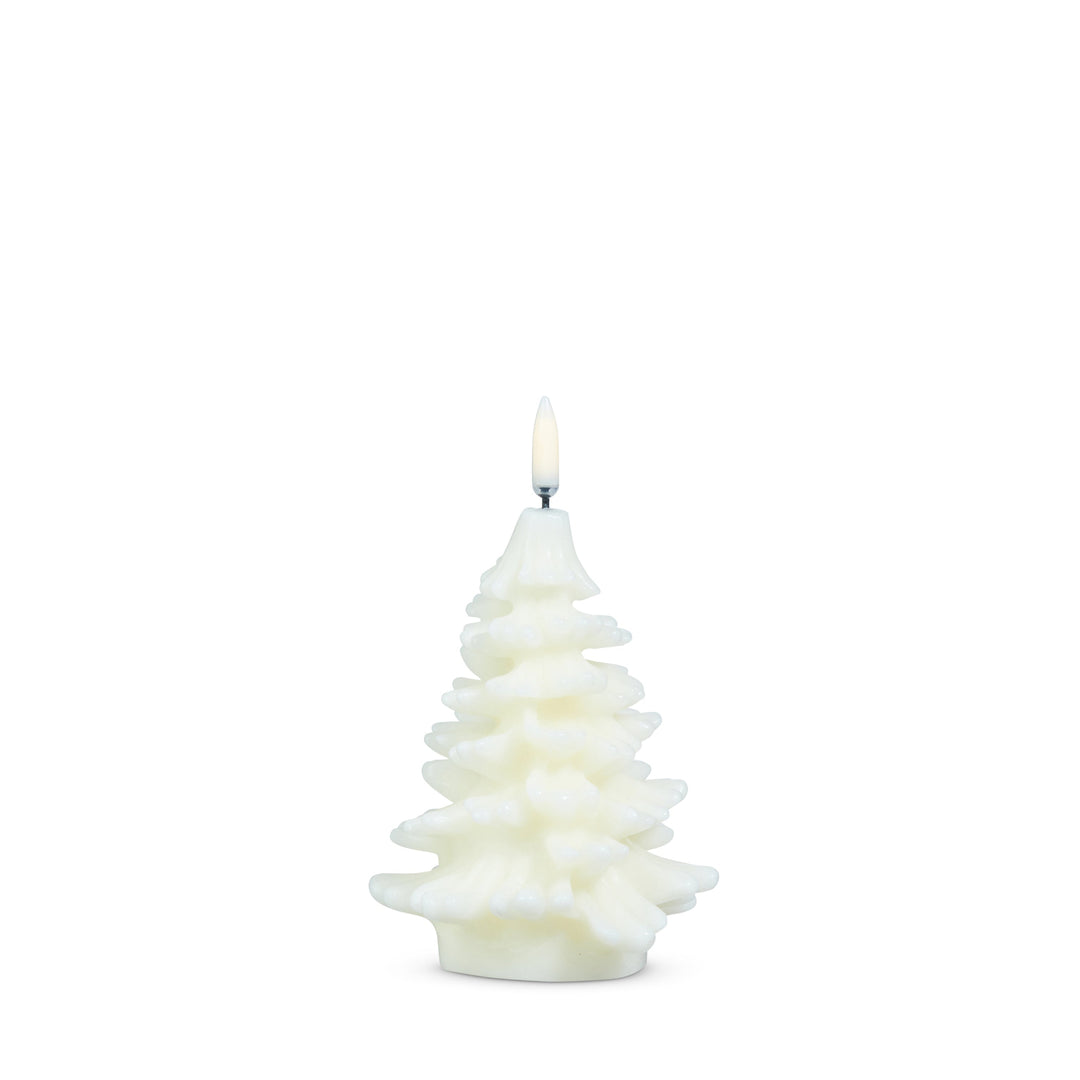 Wax Christmas Tree Flicker Candle