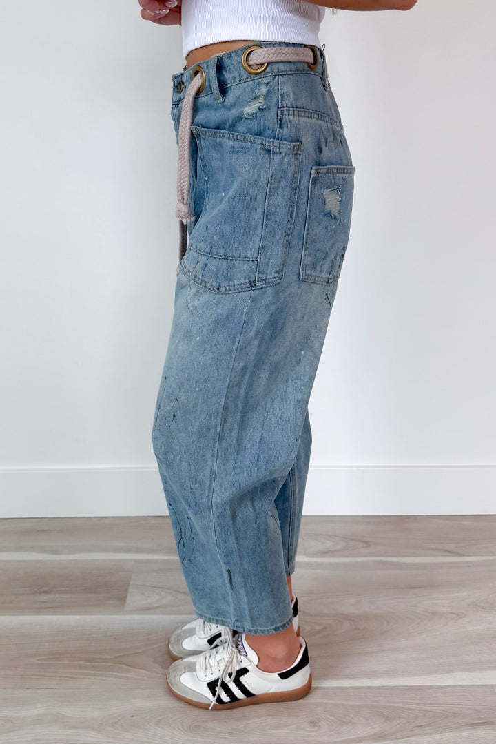Easel On Repeat Denim