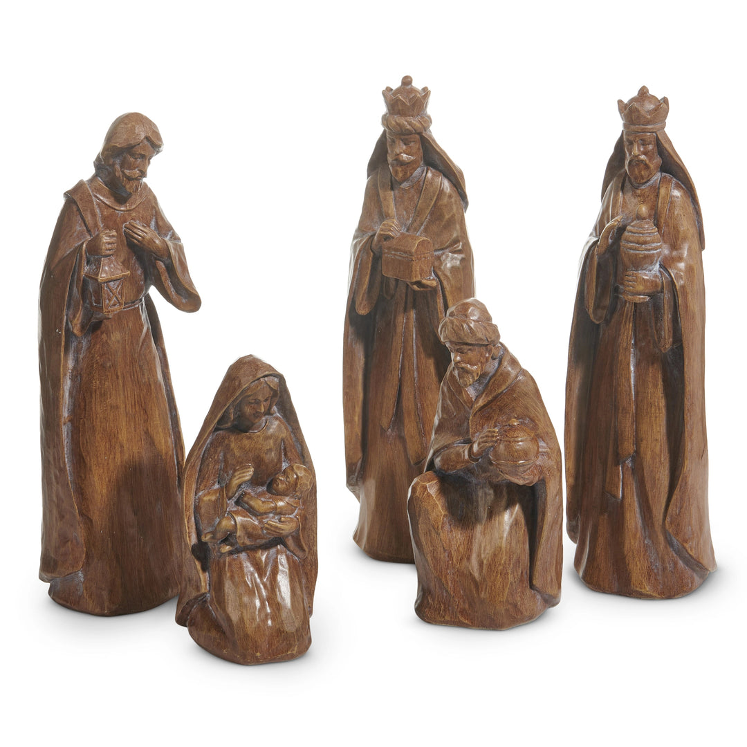 Copper Nativity Set