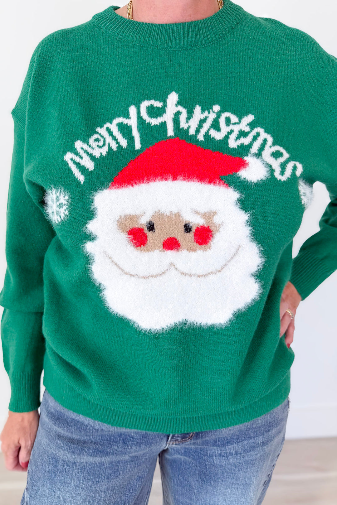 Merry Christmas Santa Sweater