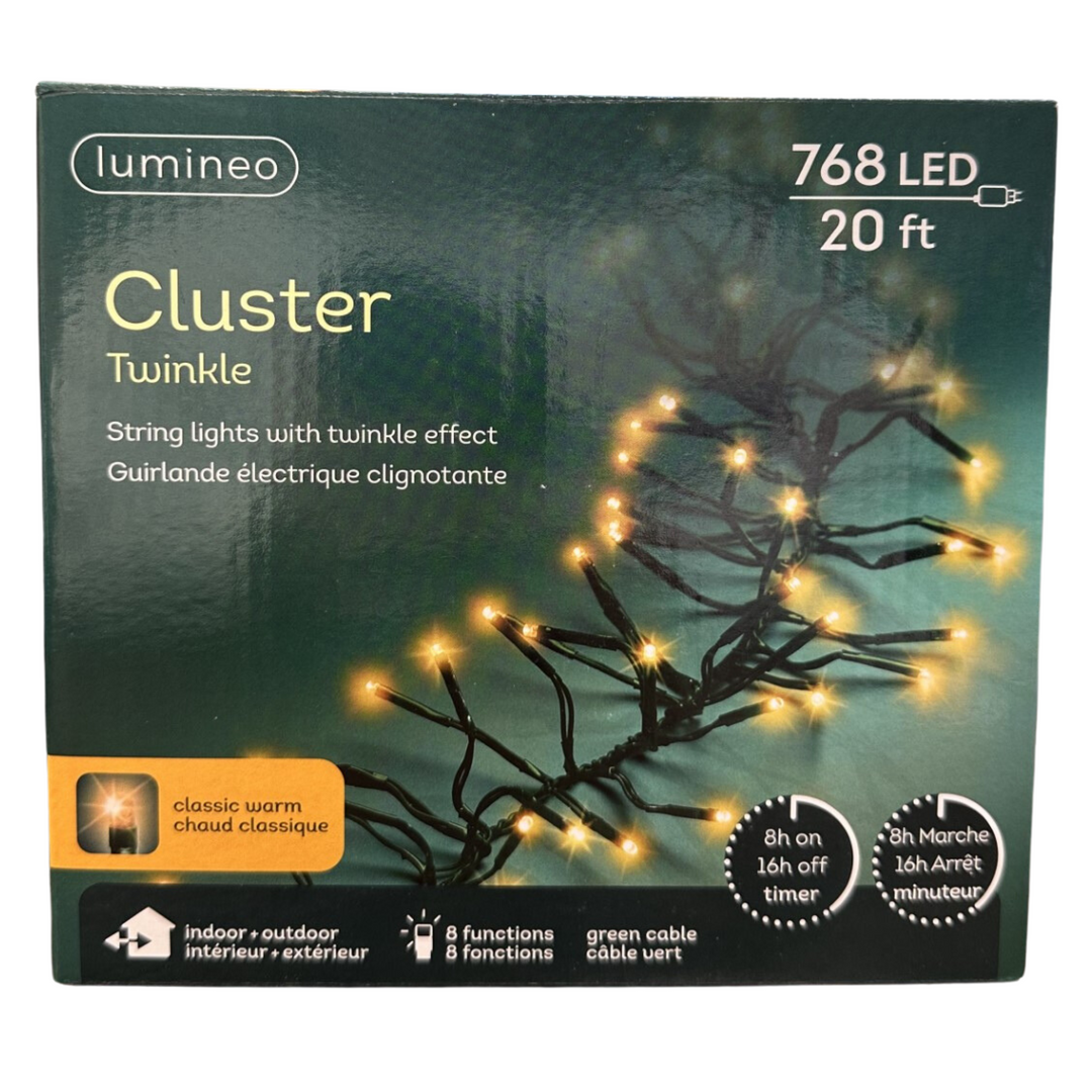 Lumineo Cluster LED Lights - Classic Warm