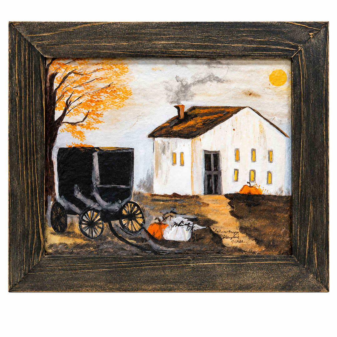 Autumn Buggy Framed Print