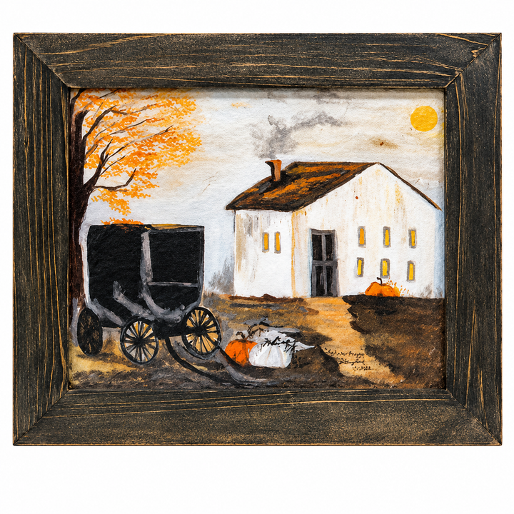 Autumn Buggy Framed Print