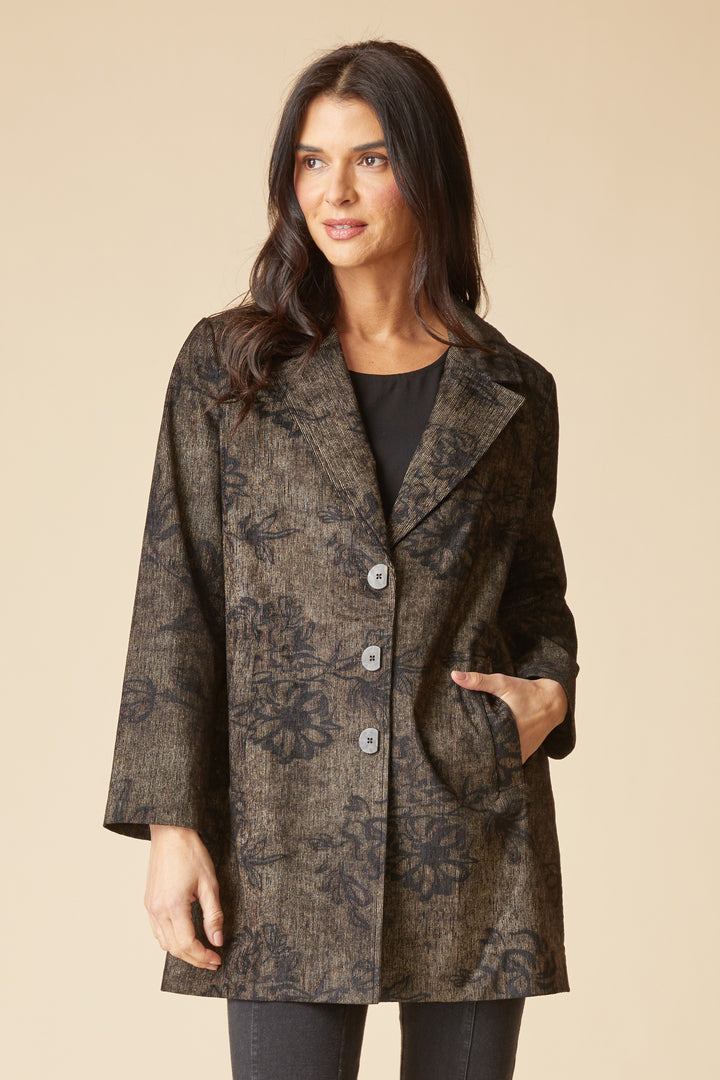 Luxe Cord Car Coat