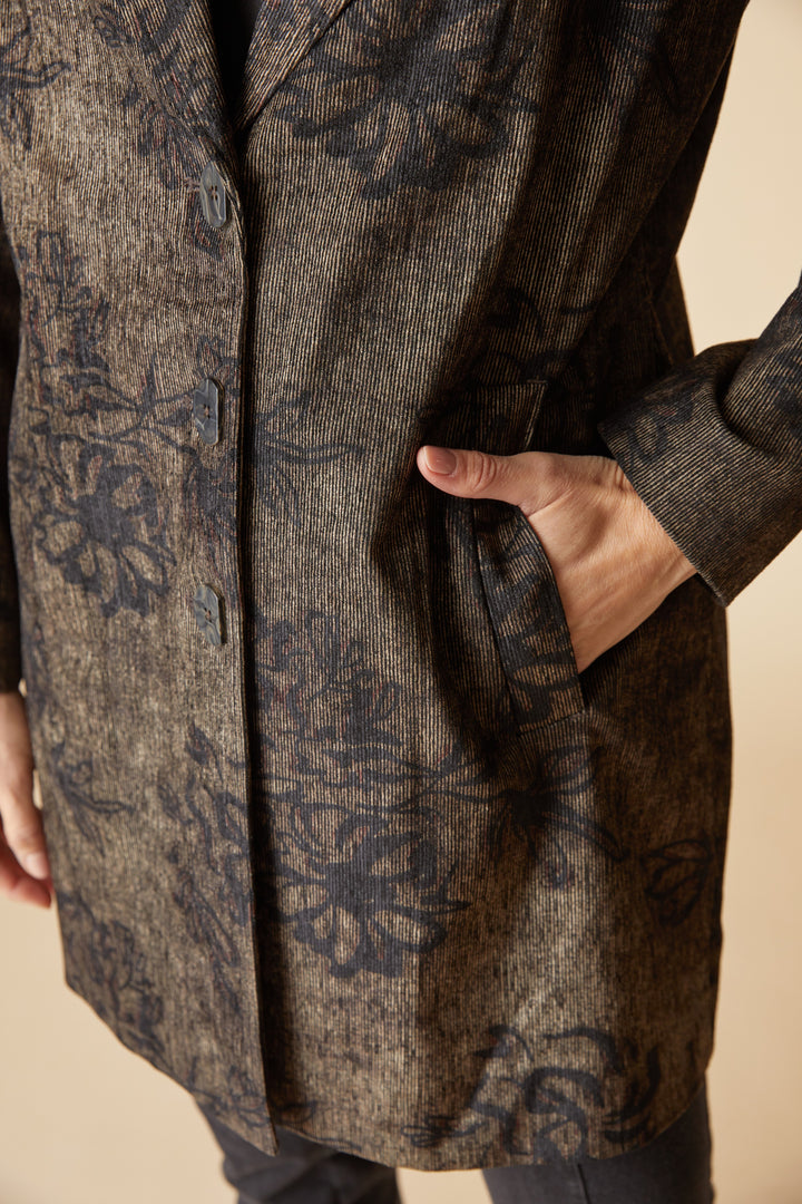 Luxe Cord Car Coat