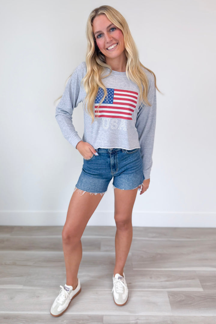 The USA Flag Top