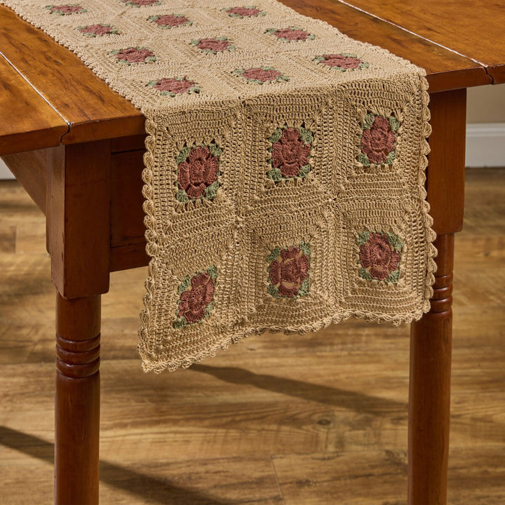 Granny Square Table Runner