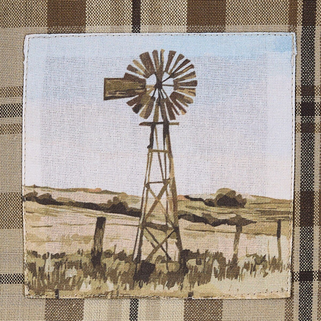 Plains Plaid Decorative Dishtowel