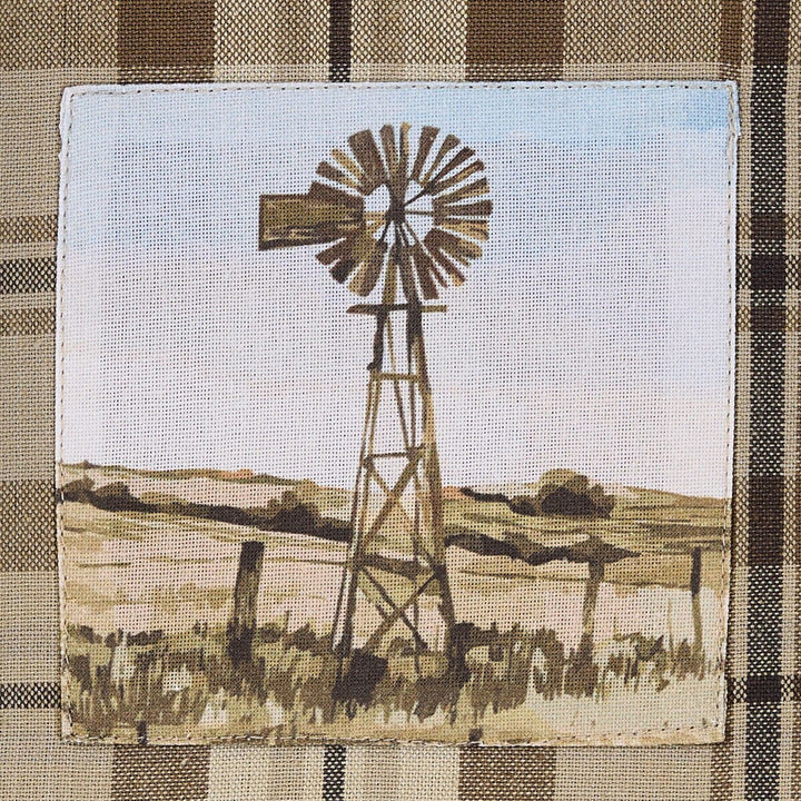 Plains Plaid Decorative Dishtowel