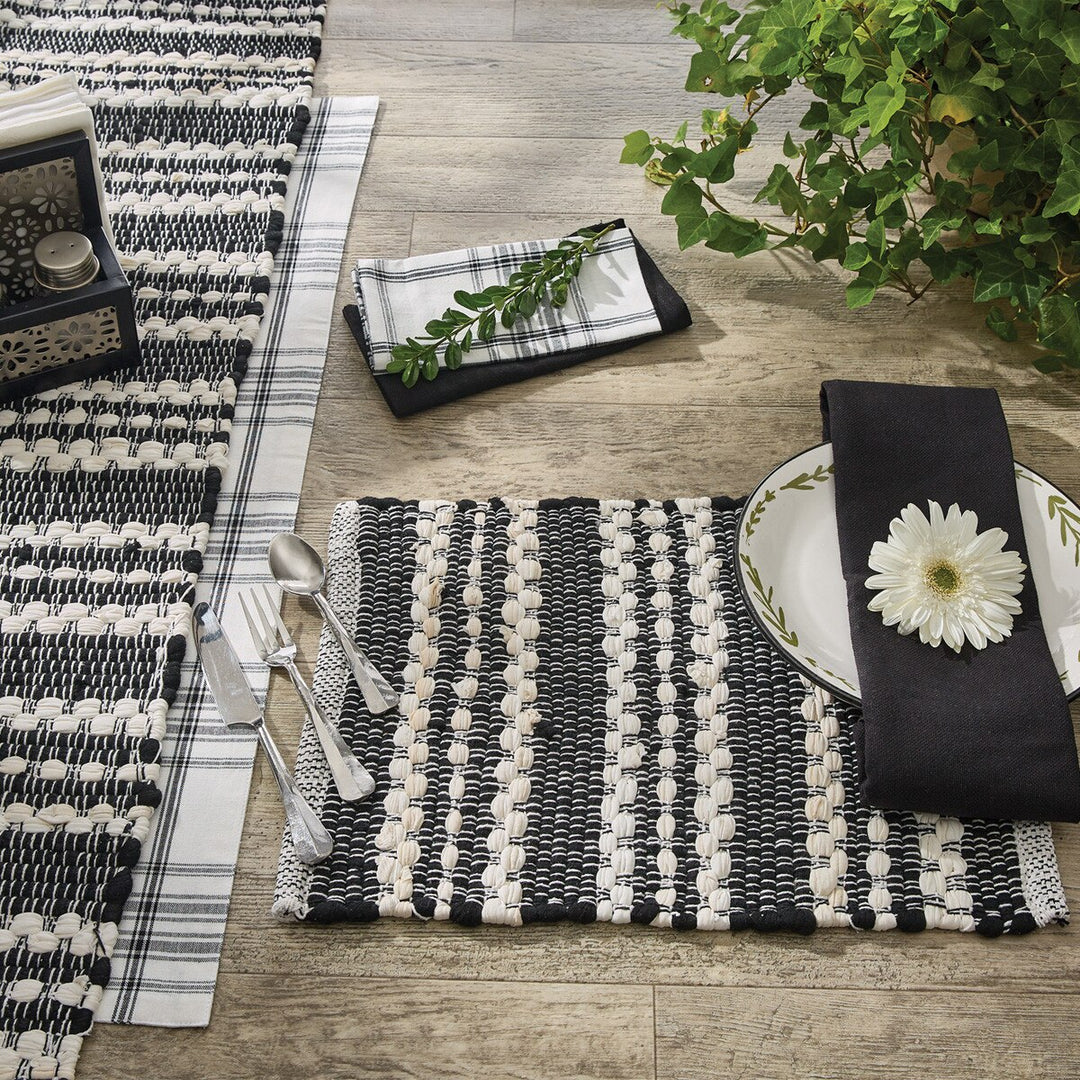 Onyx & Ivory Chindi Placemat