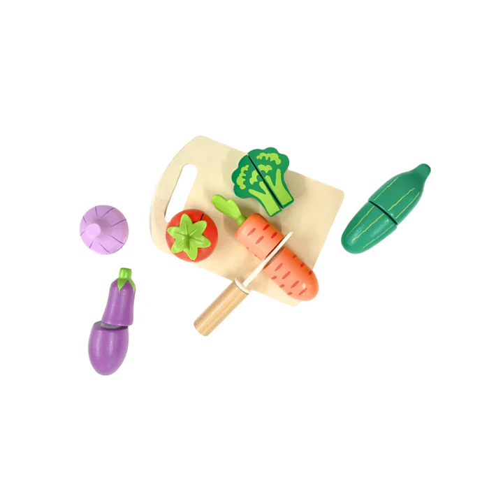 Chunky Vegetable Wooden Play Set