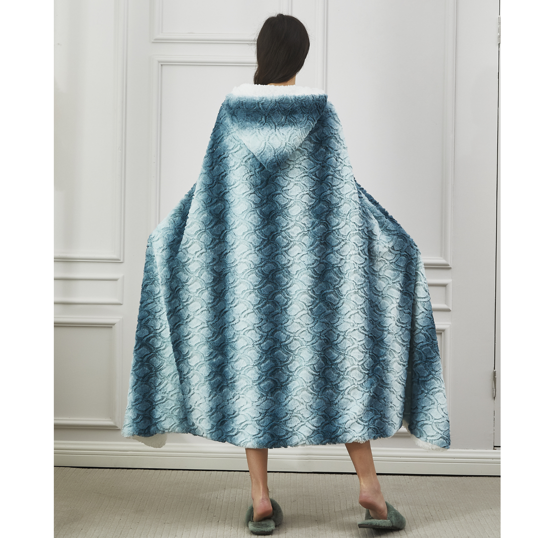 Wearable Hooded Throw