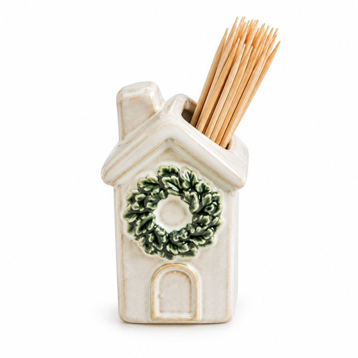 Holiday Toothpick Caddy Set