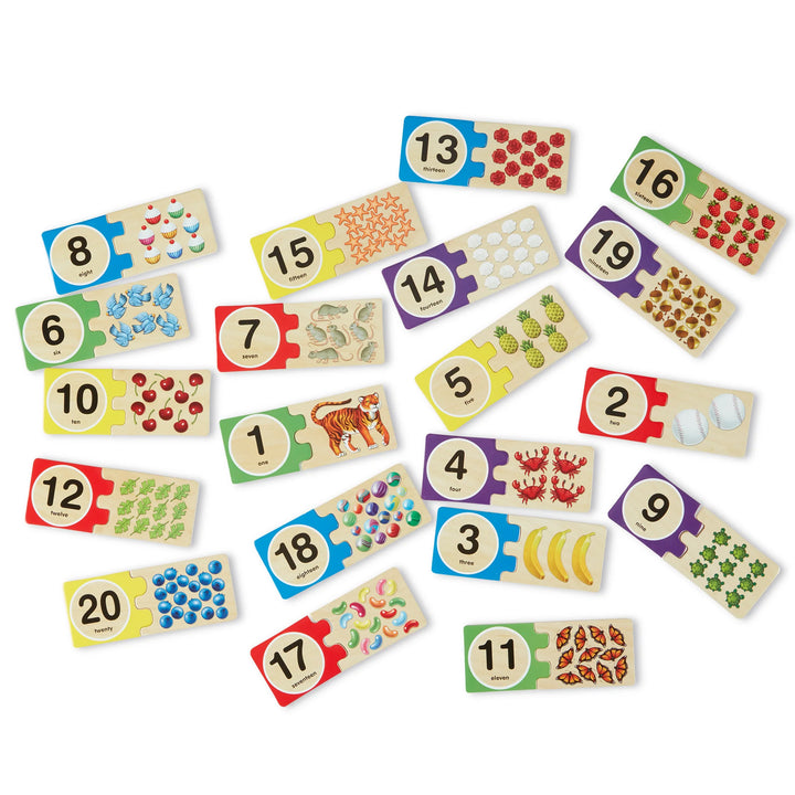 1-20 Self Correcting Number Puzzles