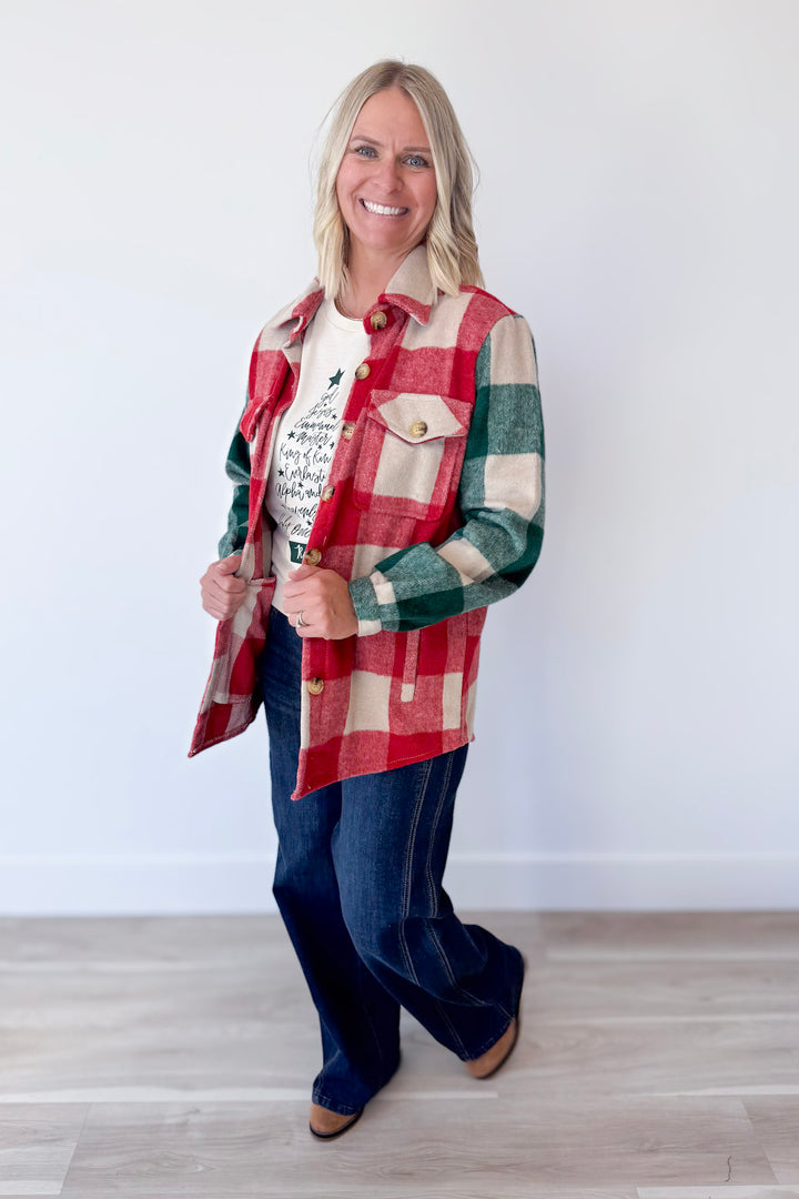 Christmas Market Shacket