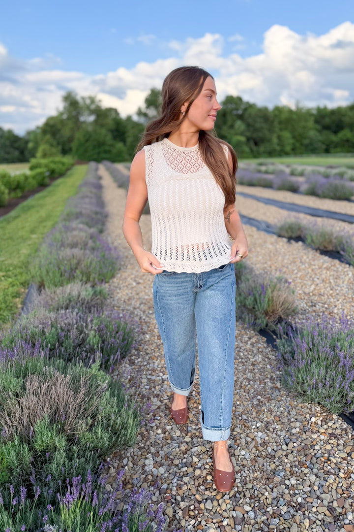 Lavender Lane Sweater