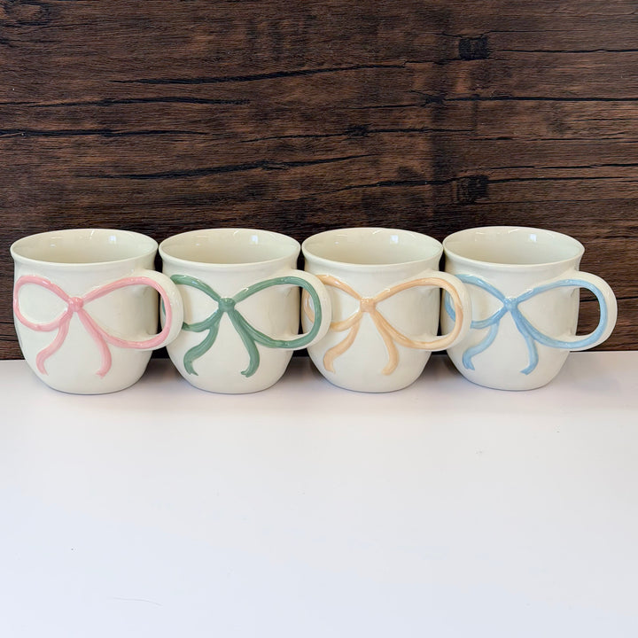 Lovely Bow Handled Mug