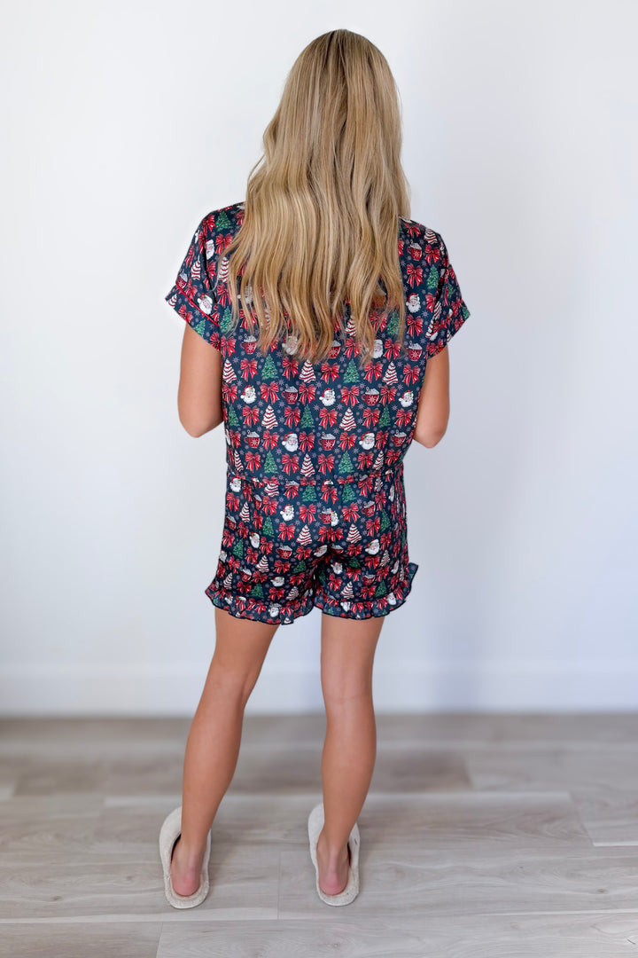 Holly Jolly PJ Top