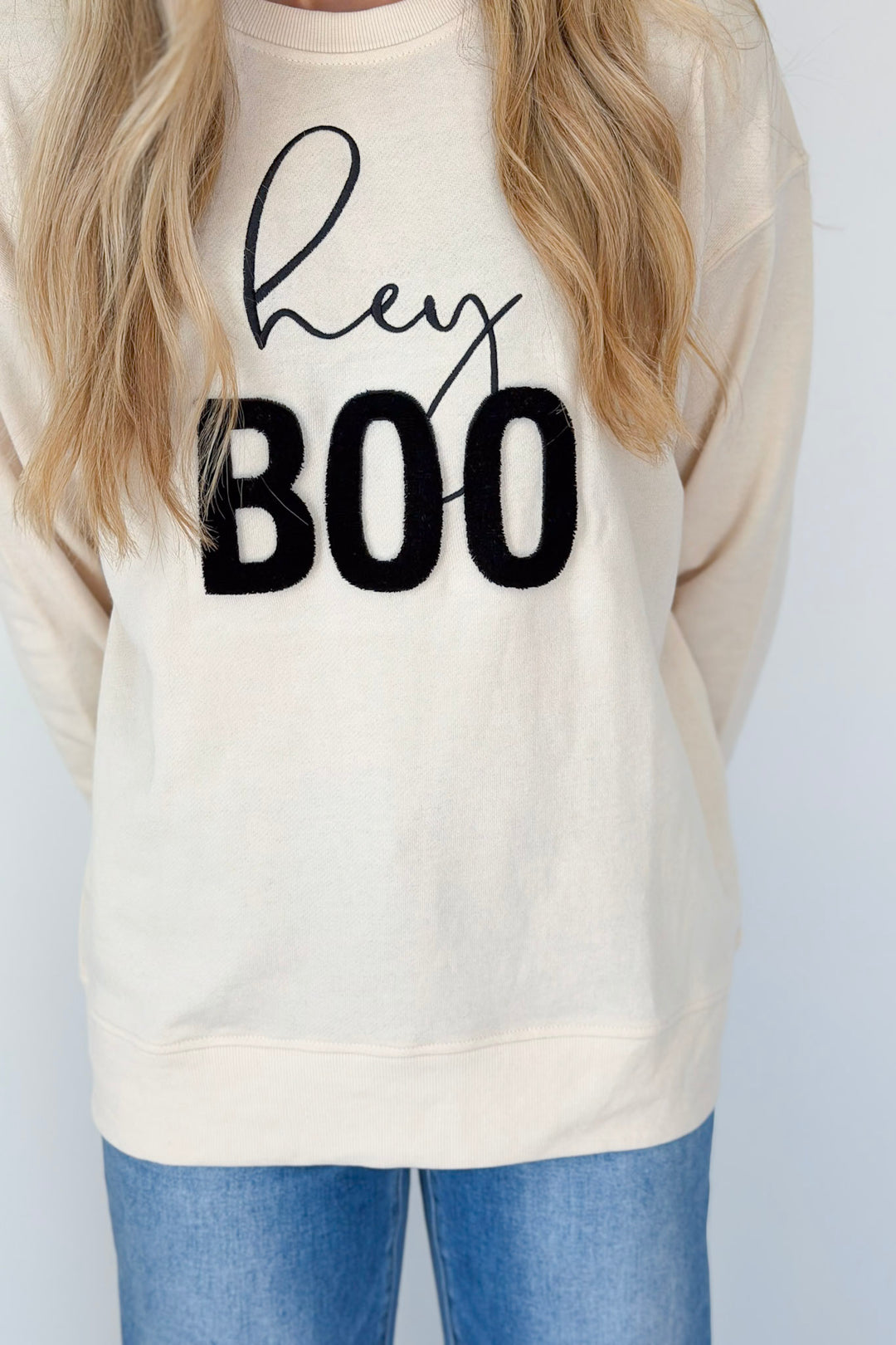 Hey Boo Sweatshirt