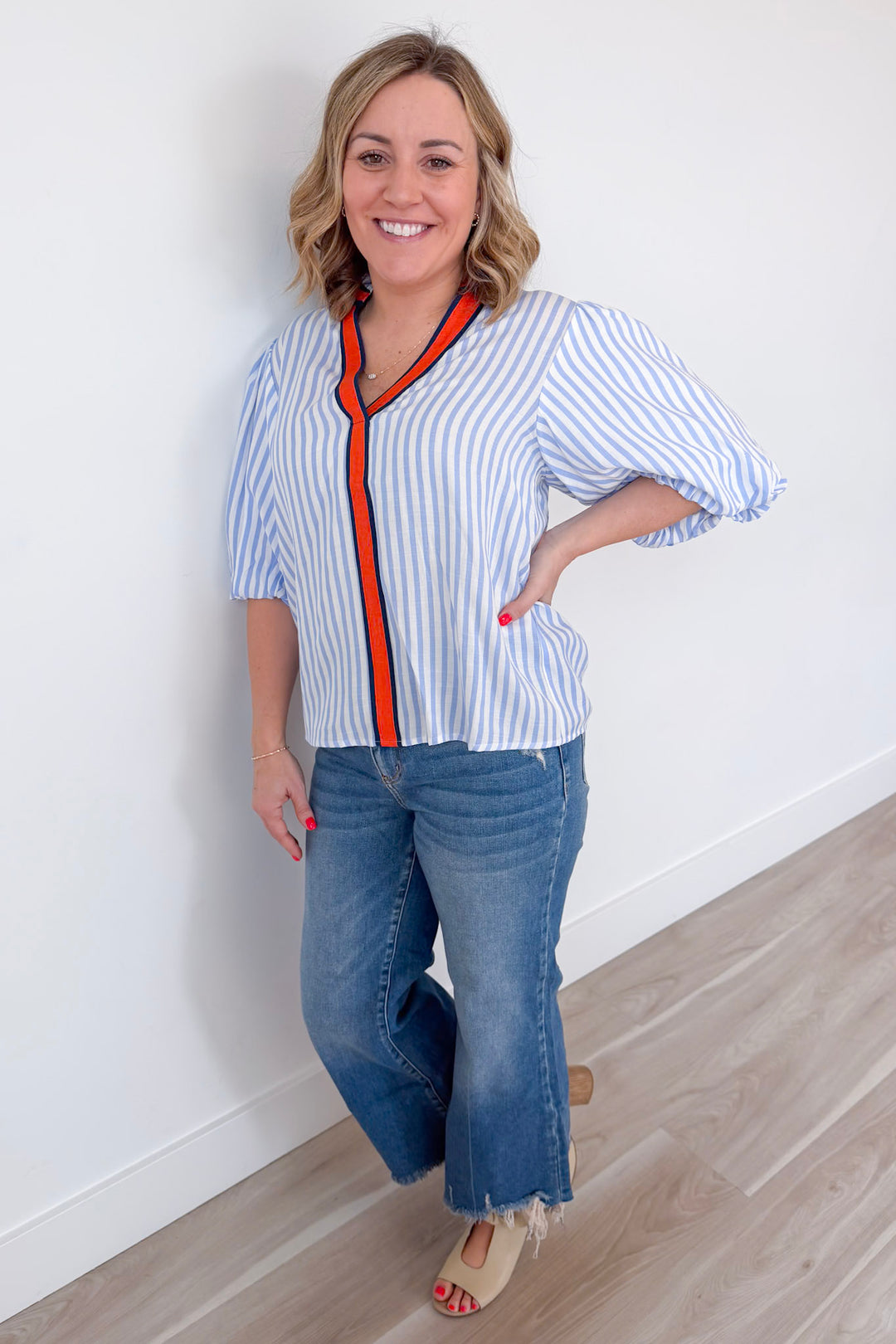 Simple Statement Blouse