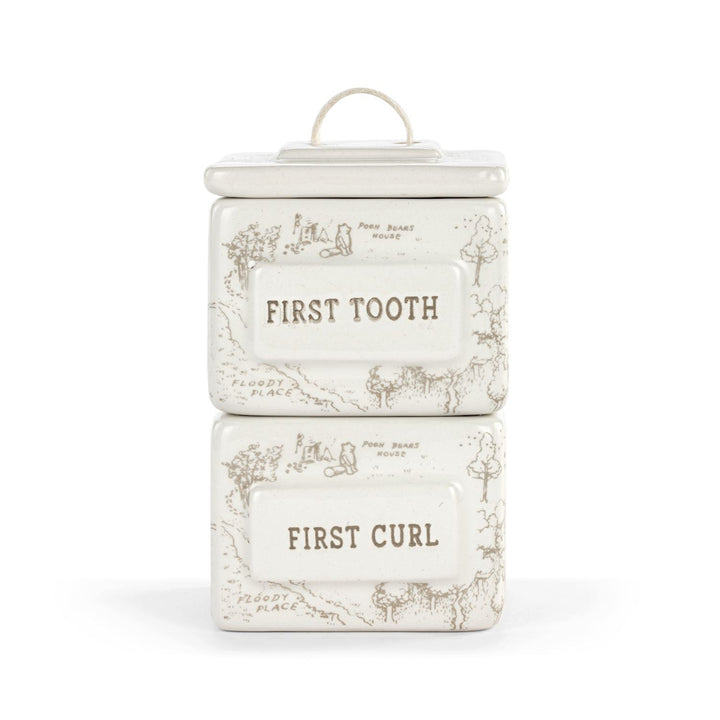 First Tooth And Curl Keepsake Box