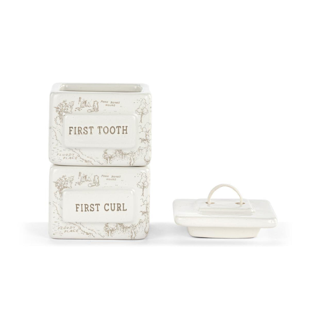 First Tooth And Curl Keepsake Box