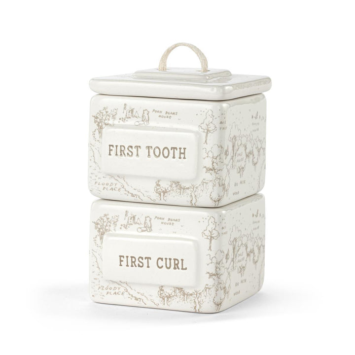 First Tooth And Curl Keepsake Box